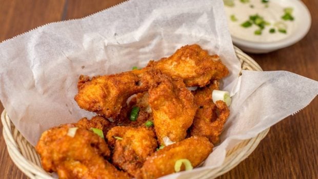 Alitas de pollo