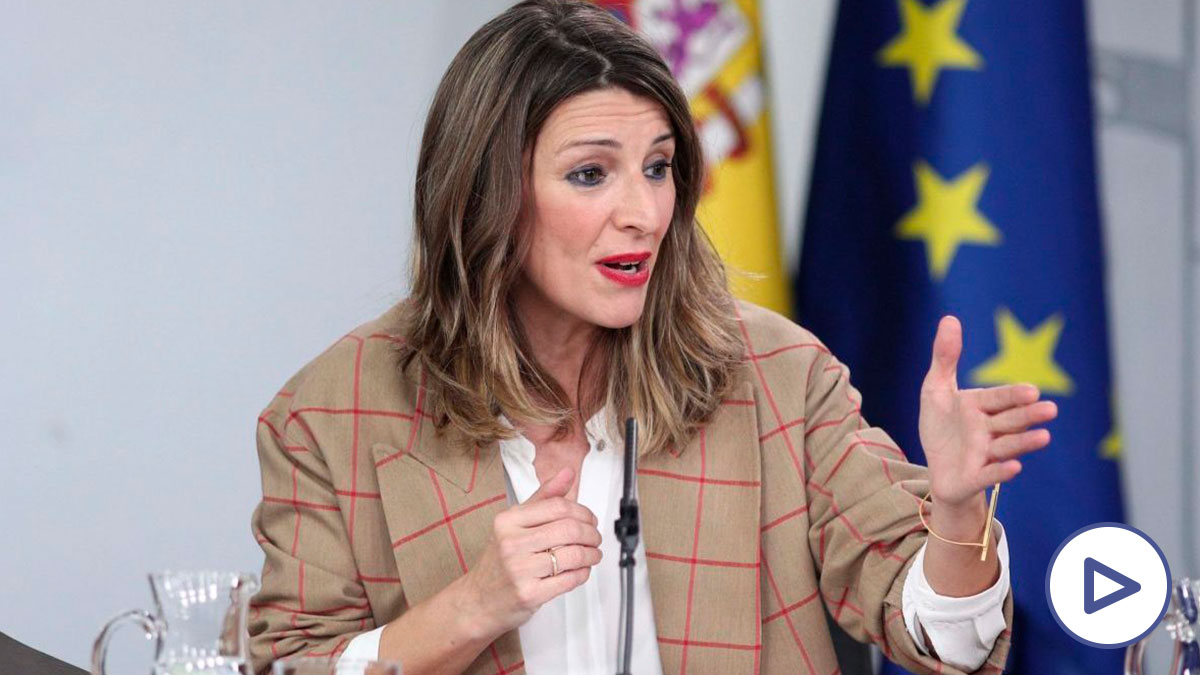 Yolanda Díaz, ministra de Trabajo.