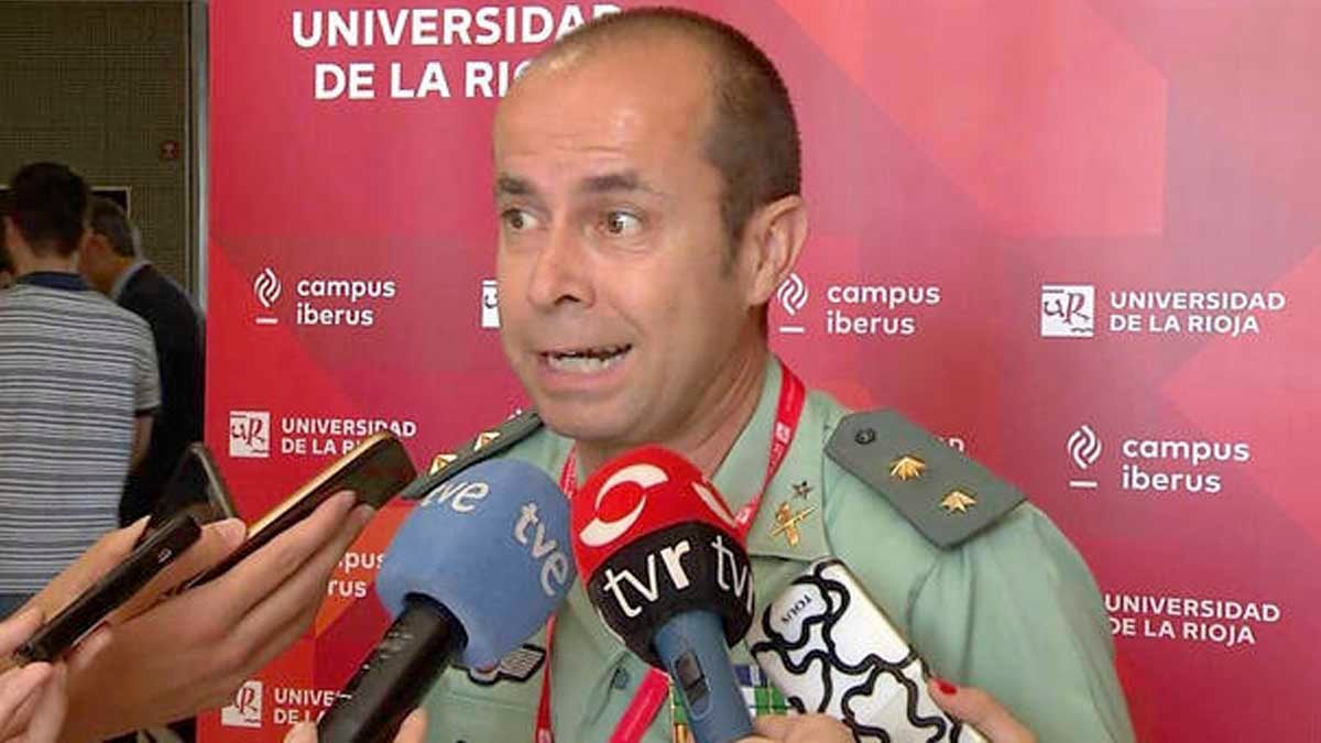 El teniente coronel de la Guardia Civil, Jesús Gayoso.