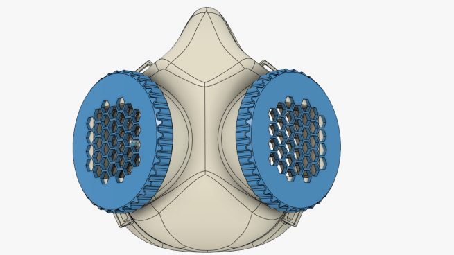 Así son las mascarillas 3D que Ferrovial fabrica para hacer frente al coronavirus