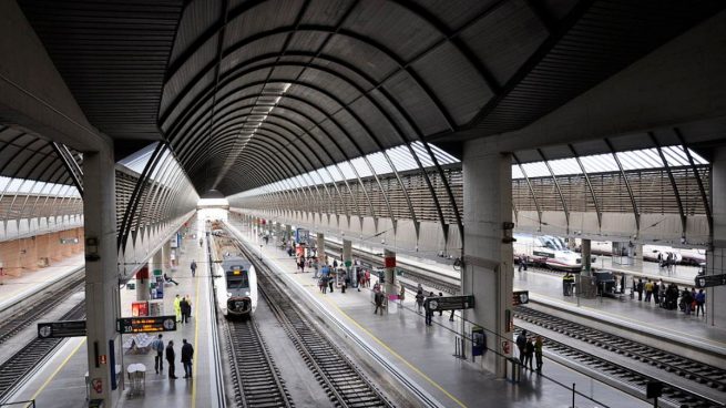 La estación de Santa Justa de Sevilla es una de las más conocidas de España.