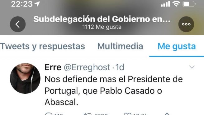 El PSOE utiliza perfiles oficiales del Gobierno para cargar contra Casado y Abascal