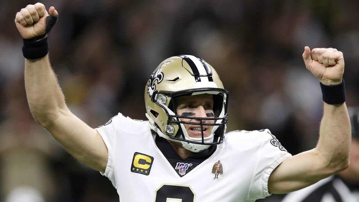 Drew Brees, jugador de los Saints de la NFL. (Getty)