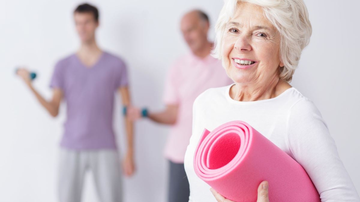 La actividad física es especialmente importante para los mayores durante la cuarentena
