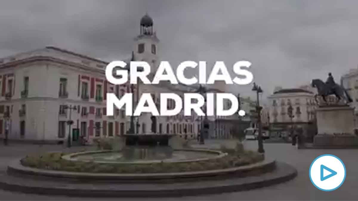 Vídeo de agradecimiento del PP a los ciudadanos de toda España.