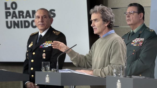 José Ángel González, Fernando Simón y Laurentino Ceña, positivos por coronavirus (Foto: EP)