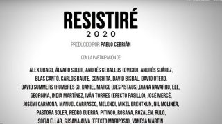 Resistiré: Varios músicos crean la nueva versión en cuarentena