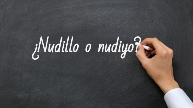 Cómo se escribe nudillo o nudiyo