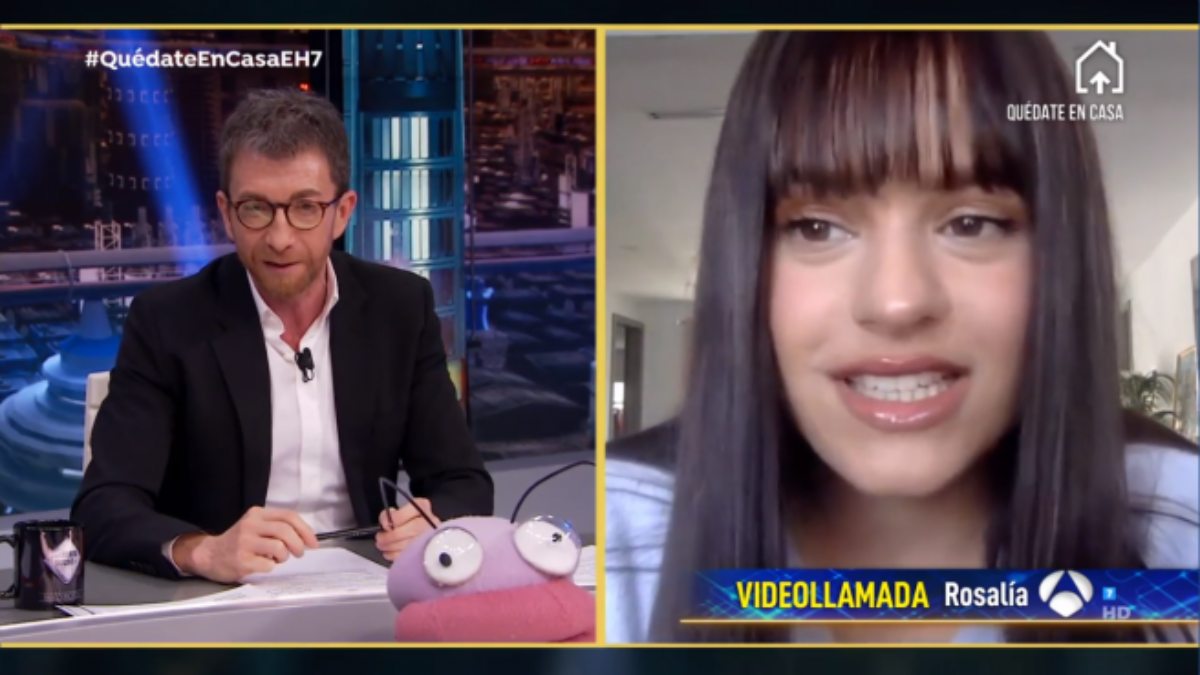 El Hormiguero Rosalia Explica El Motivo De Su Nuevo Corte De Pelo