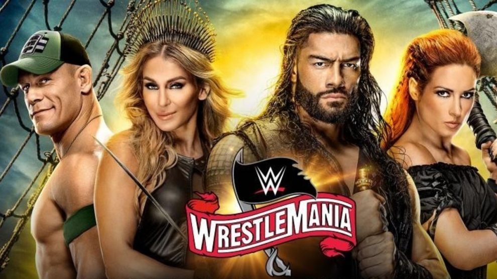 Cartel de Wrestlemania 36 (WWE).