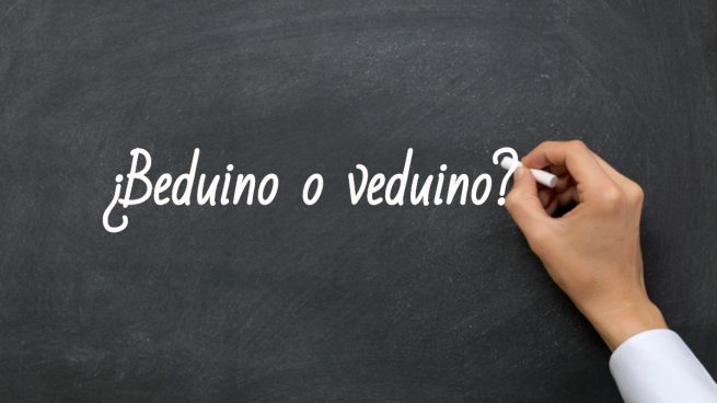 Cómo se escribe beduino o veduino