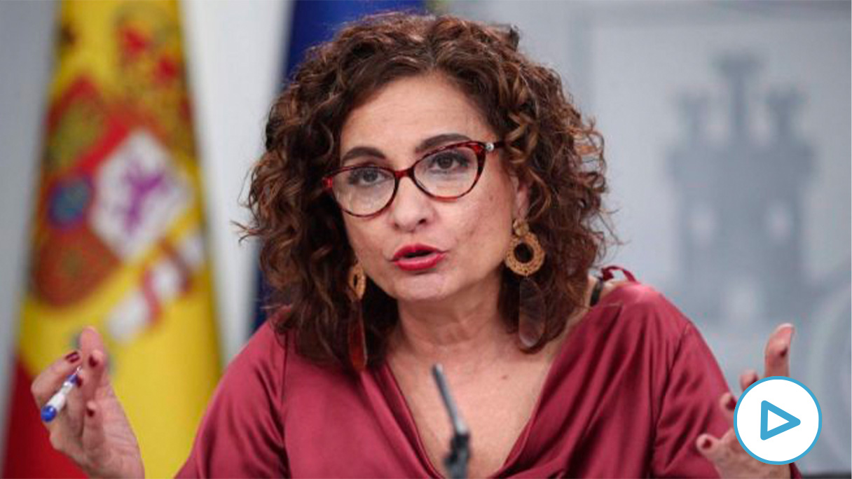 La ministra portavoz y de Hacienda, María Jesús Montero.