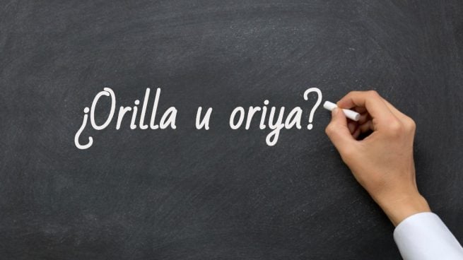 Cómo se escribe orilla u oriya