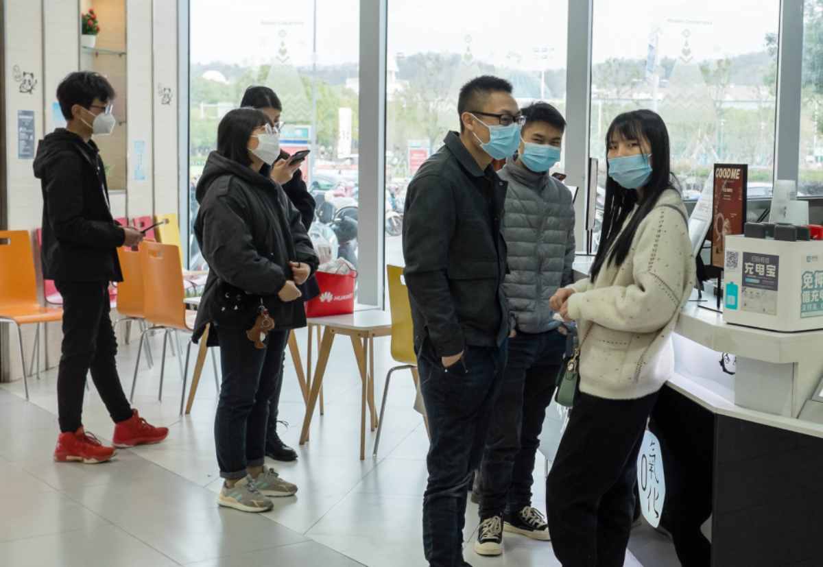 Móviles desaparecidos en China coronavirus