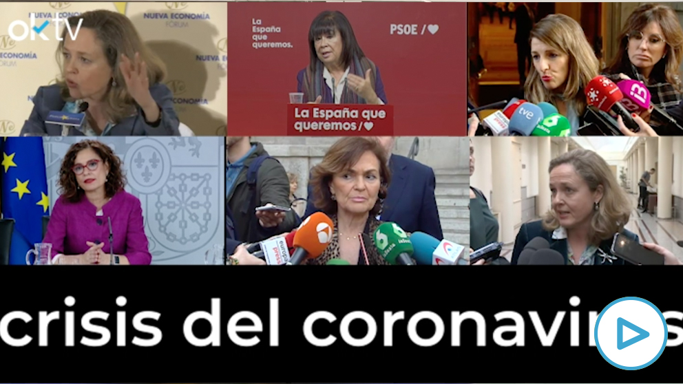 Así escondía el Gobierno de Sánchez el impacto económico del coronavirus
