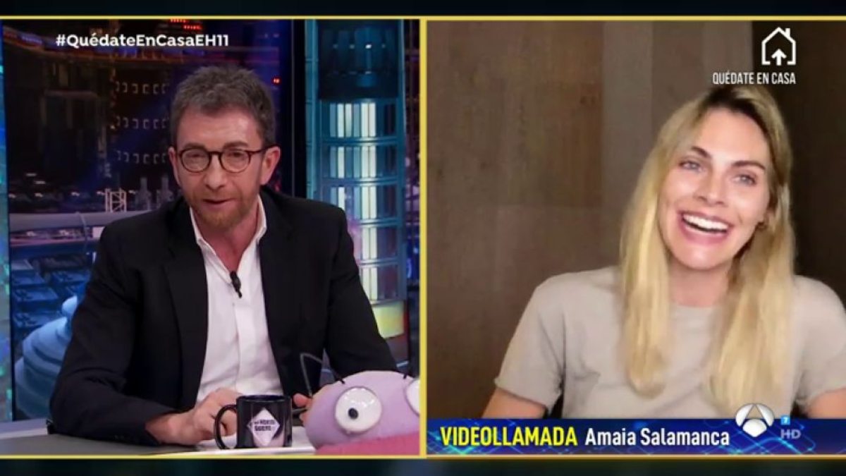 Amaia Salamanca habló en ‘El Hormiguero’