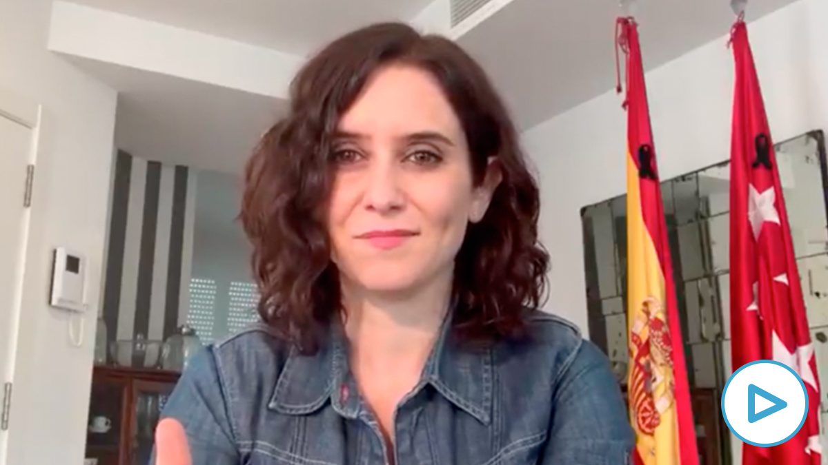 La presidenta de la Comunidad de Madrid, Isabel Díaz Ayuso.