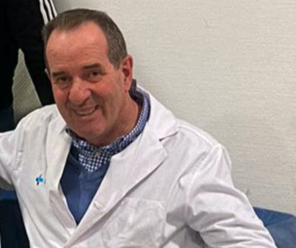 Antonio Gutiérrez, primer médico fallecido en León por coronavirus. Foto. Cortesía de sus hijas.