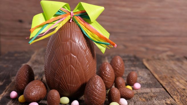 Receta de huevo de Pascua de chocolate casero
