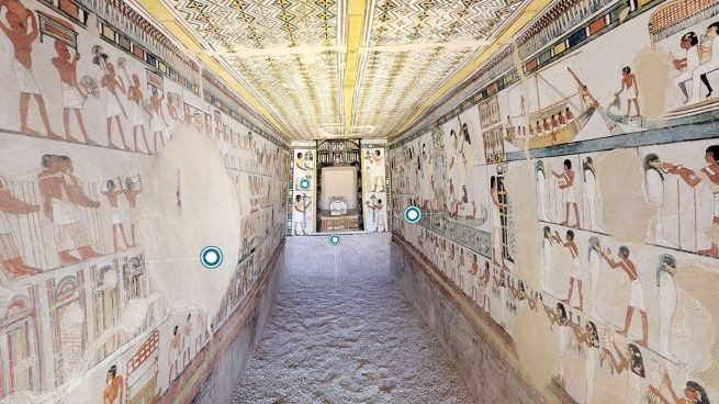 Viajes virtuales: descubre las tumbas del Antiguo Egipto desde casa