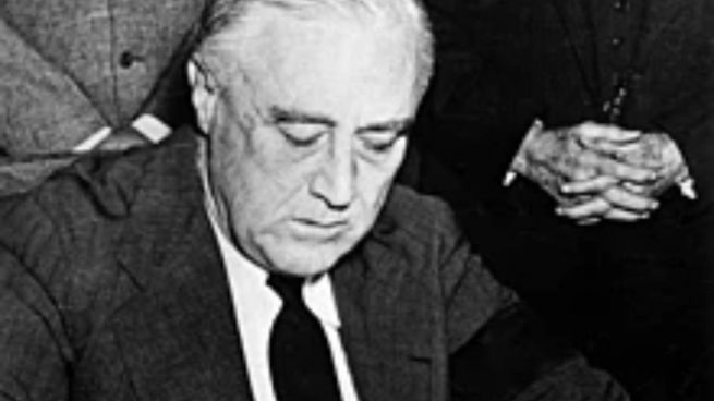 Un 12 de abril del año 1945 muere Franklin Roosevelt.