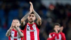 Los jugadores del Athletic aplauden (@AthleticClub)