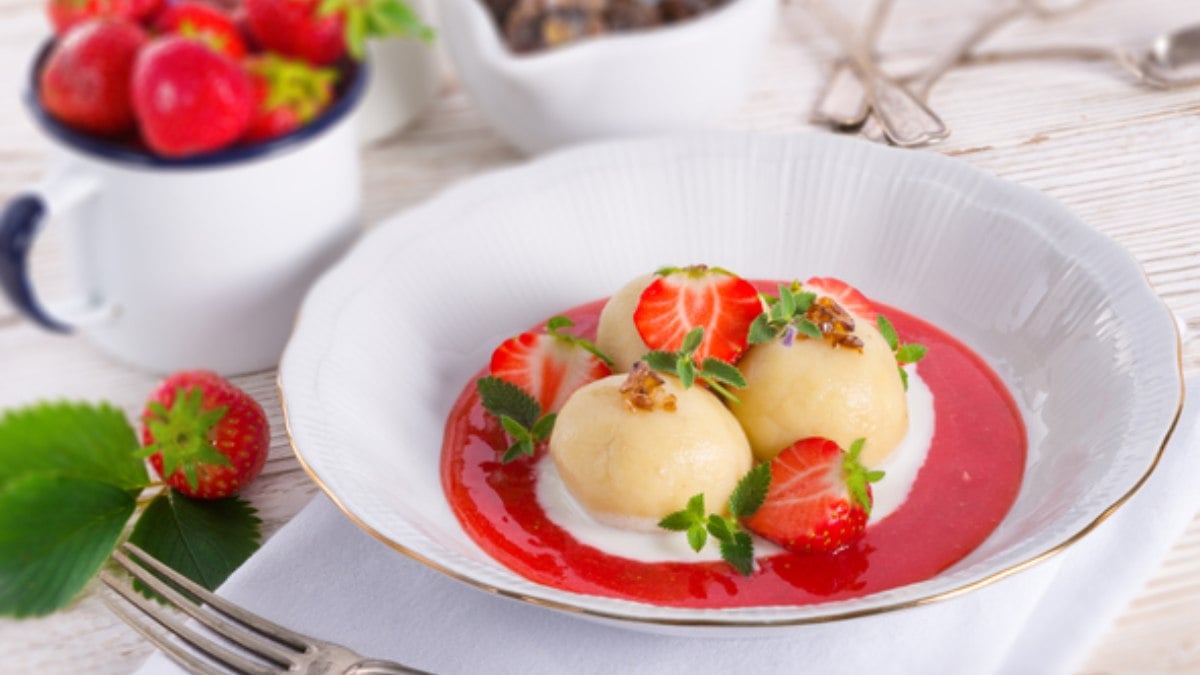 Receta de fresas fritas