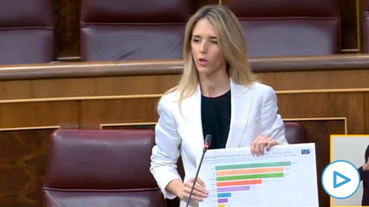 Cayetana Álvarez de Toledo en el Congreso.