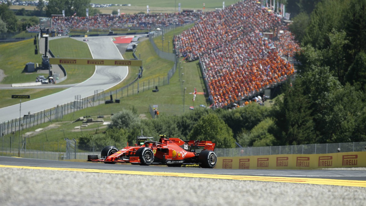 Imagen del GP de Austria de Fórmula 1.