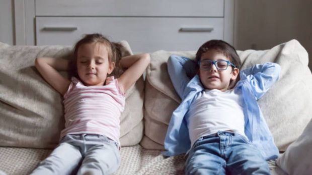 meditación con los niños