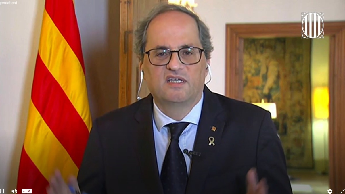 El presidente de la Generalitat, Quim Torra (Foto: EP).