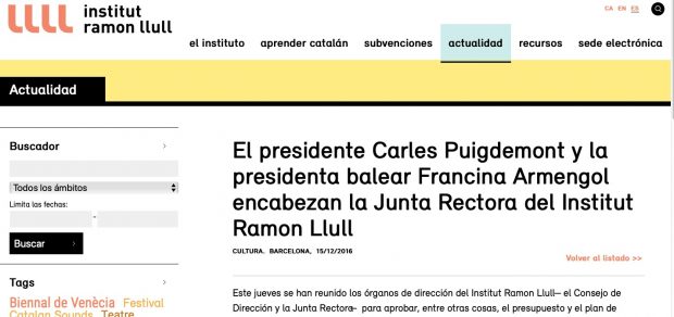 El Gobierno de Ximo Puig reparte un millón de € al entramado cultural pancatalanista en plena pandemia