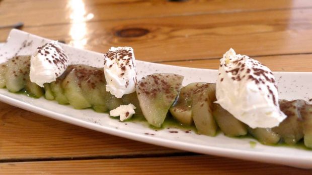 Postre de frutas