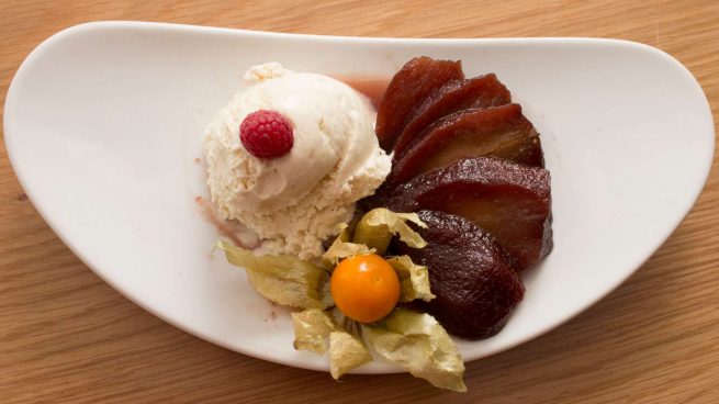 Peras postre