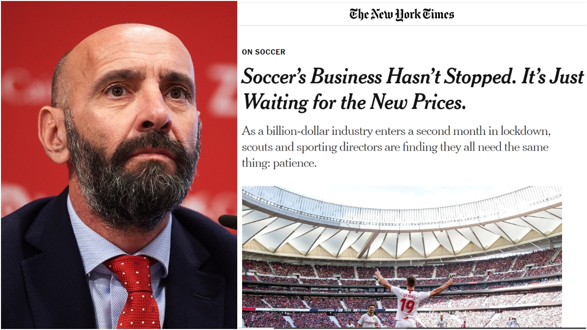 Monchi y el reportaje del ‘New York Times’ sobre su labor.