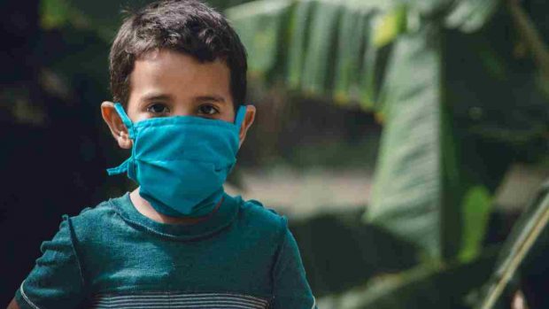 Mascarillas coronavirus niños