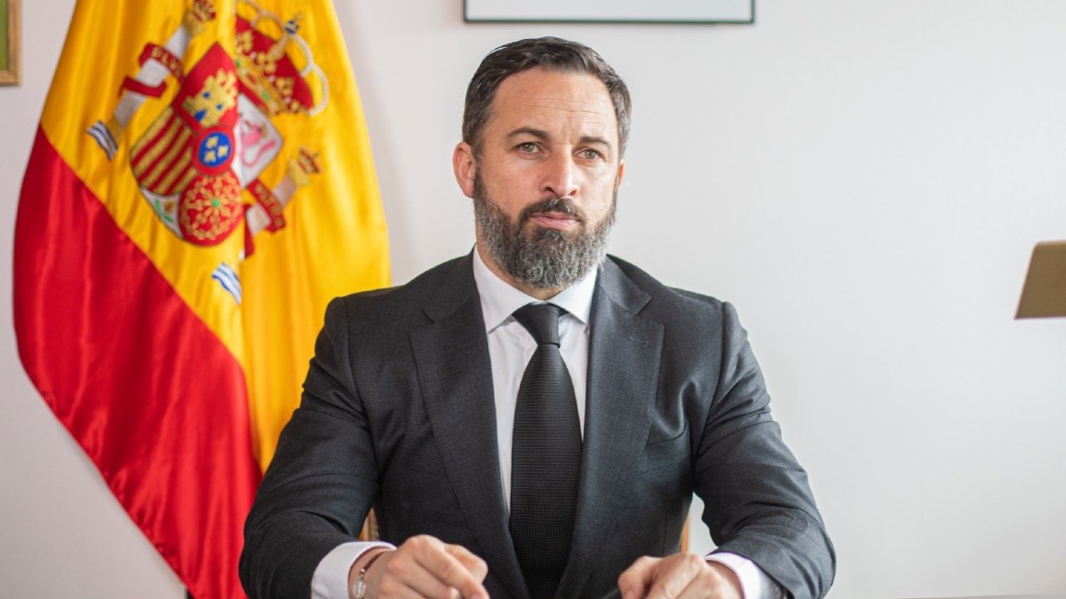 El presidente de Vox, Santiago Abascal. Foto: EP