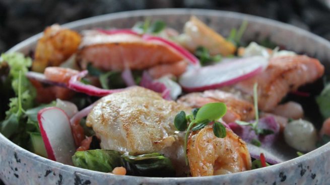 Ensalada de pescado