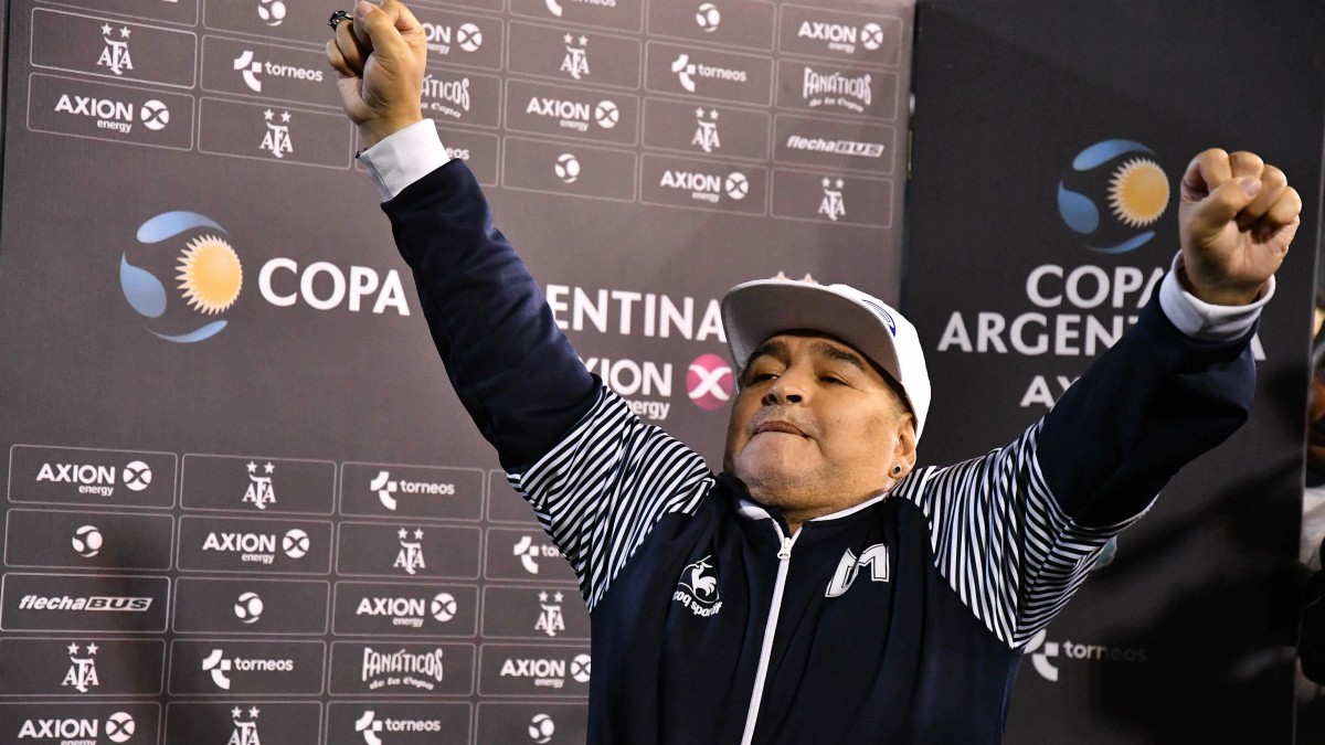 Diego Maradona. (EuropaPress)