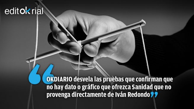 La mano de Iván Redondo es torpe y alargada