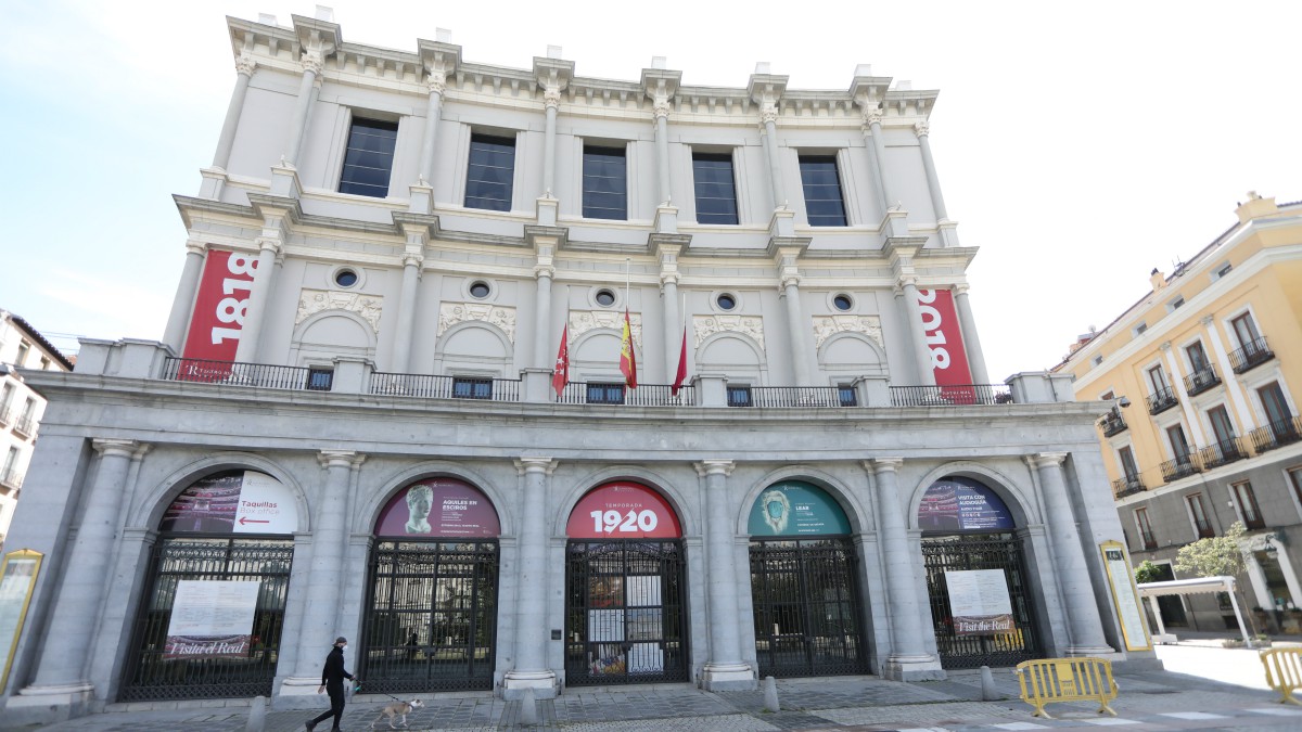 Imagen del Teatro Real, en Madrid – Marta Fernández Jara – Europa Press