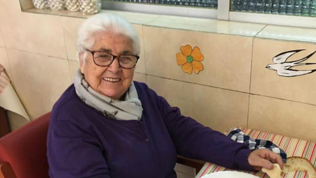 La bisabuela de Cesc Fábregas. (@cescf4bregas)