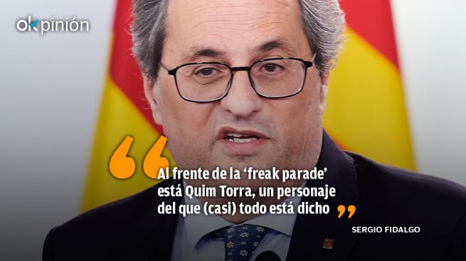 La ‘freak parade’ del separatismo catalán