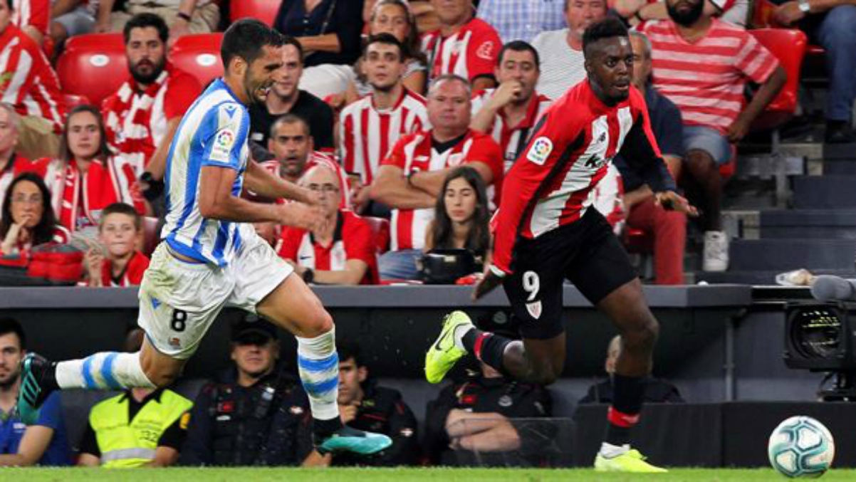 Williams y Zaldua, en un derbi vasco.