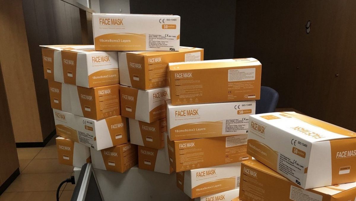 Coronavirus.- Eudel distribuye 300.000 mascarillas entre los municipios vascos