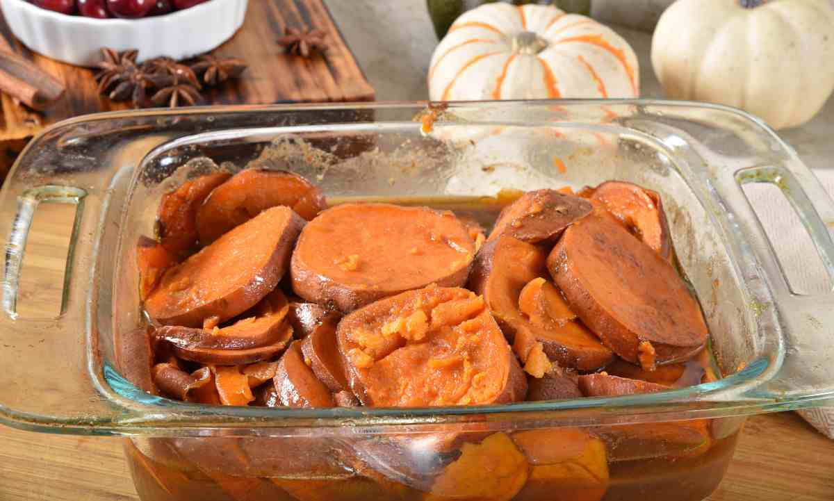 Receta de boniato dulce con canela