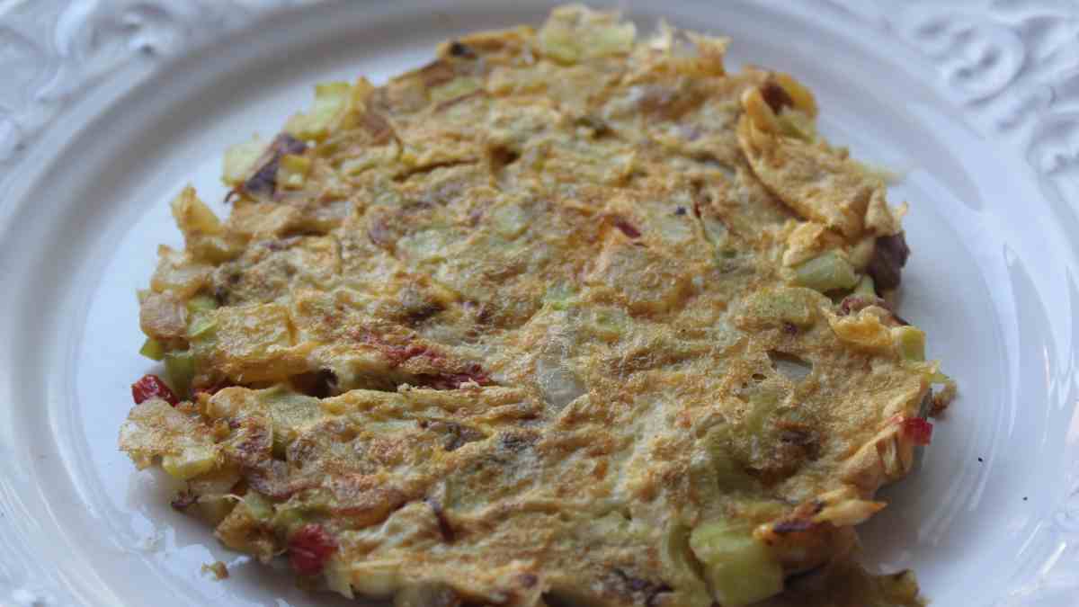 Receta de Tortilla de puerros