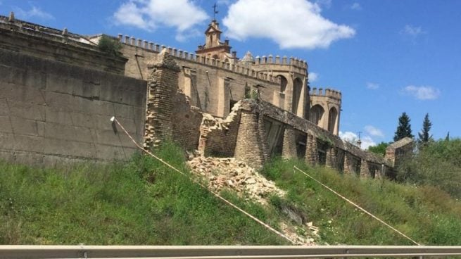 Se derrumba parte del monasterio de San Isidoro en Sevilla, fundado en 1301