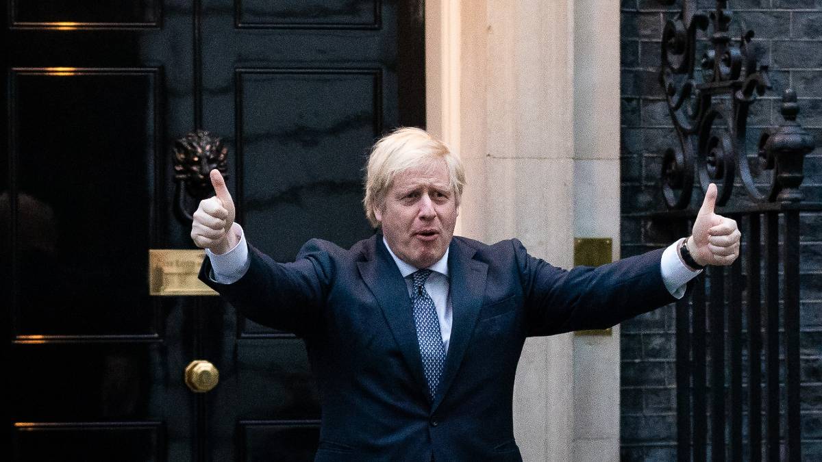 El primer ministro británico, Boris Johnson. Foto: EP