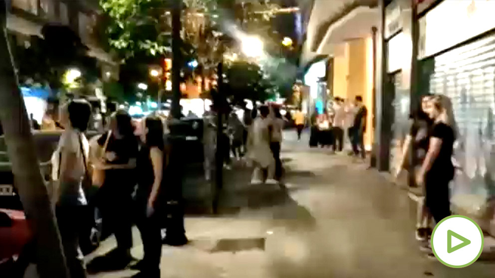 La policía actuará con contundencia contra los que organizaron botellones en Madrid este fin de semana